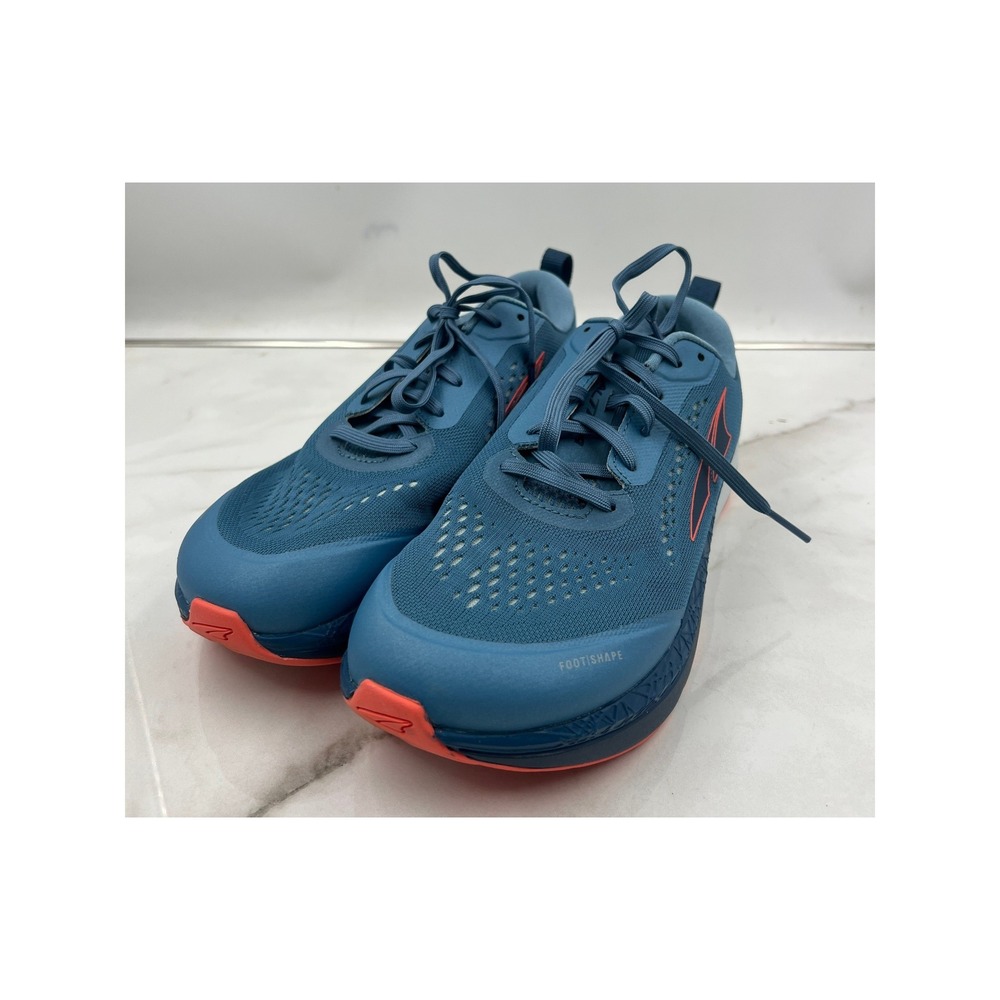 Altra Paradigm 5 Running Shoes Women's Size 10 Blue Coral Footshaped Toe Box
